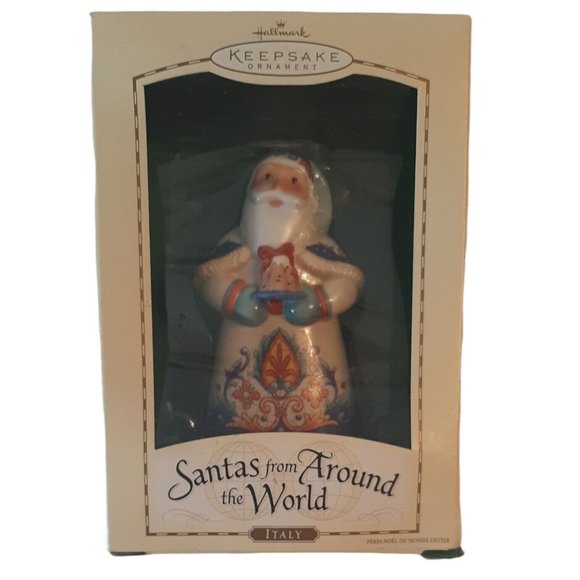 Hallmark Keepsake Ornament 2004 Santas from Around the World Italy in box